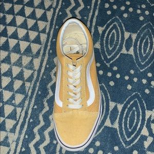 Yellow old school vans